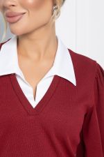 Платье Тайна стиля (красное) П11690 LT Collection