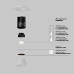 Встраиваемый светильник Technical DL119-10W-4K-TRS-W