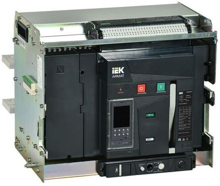 Выключатель автоматический воздушный 4п E 2000А 100кА TD выдвиж. с комплектом аксессуаров ARMAT IEK AR-ACB-4VE-100-2000A-TDCF