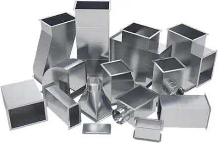 Фасонные детали из оцинкованной стали 0,5 мм (м2)