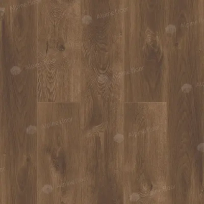 SPC ламинат Alpine Floor Дуб коричневый ABA