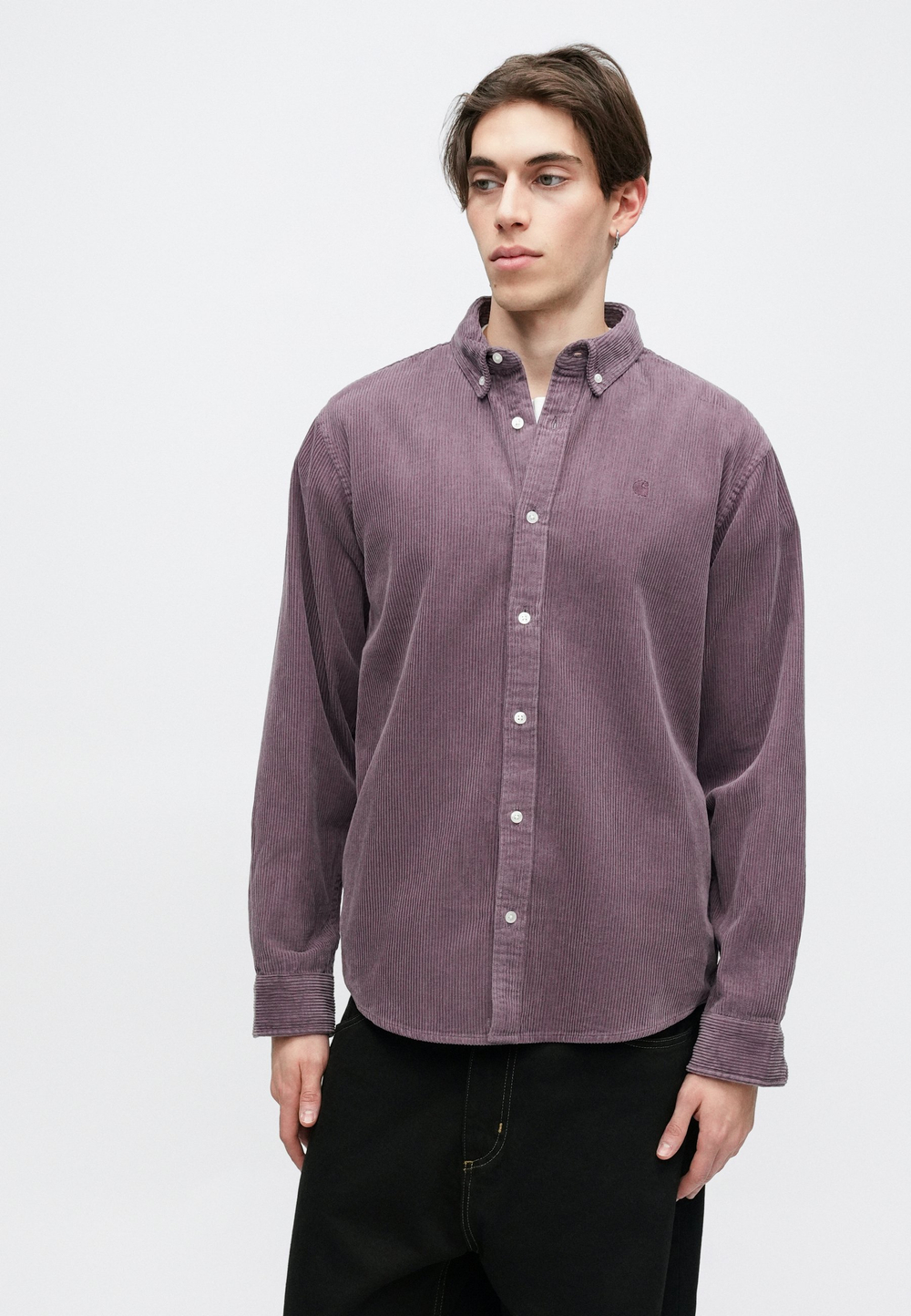 Carhartt WIP MADISON - Рубашка - Фиолетовый