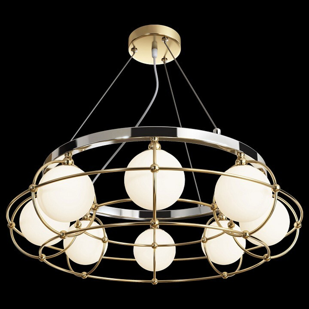 Подвесная люстра Maytoni MOD312PL-08GCH