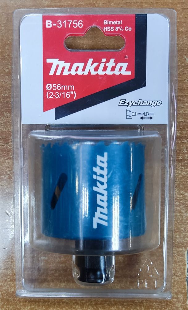 Коронка BiM 56мм Ezychange Makita B-31756