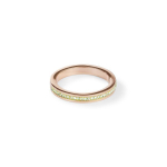 Кольцо Coeur de Lion Light Green 0229/40-0520 55 цвет зеленый, золотой