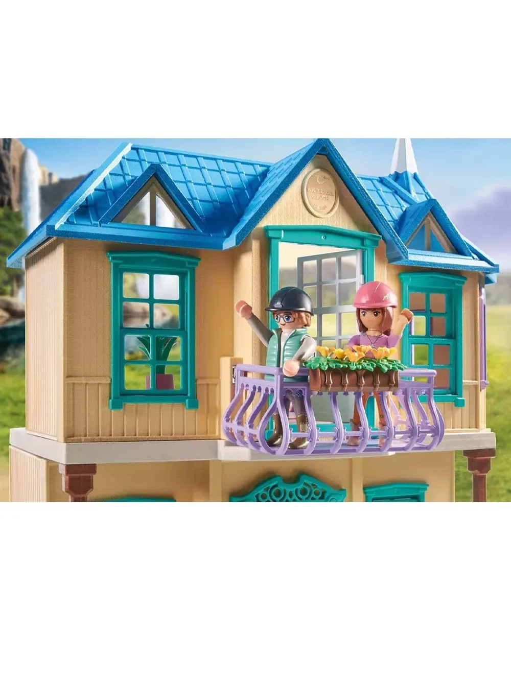 Набор Ранчо лошадей Водопад Playmobil 71351
