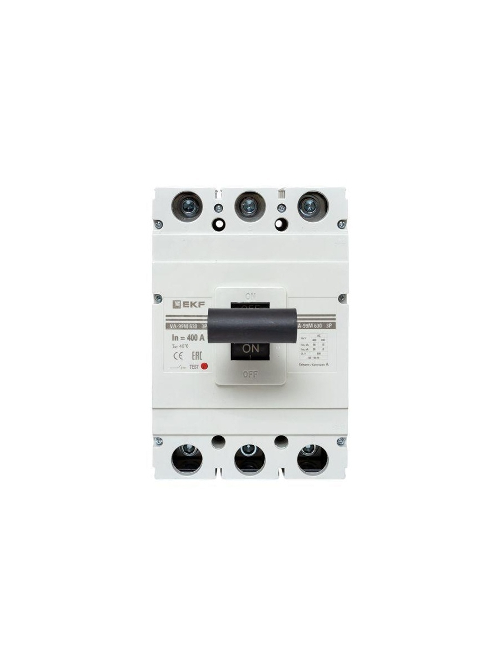 Выключатель автоматический 3п 630/400А 50кА ВА-99М PROxima EKF mccb99-630-400m