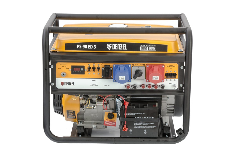 Генератор бензиновый Denzel PS-90ED-3