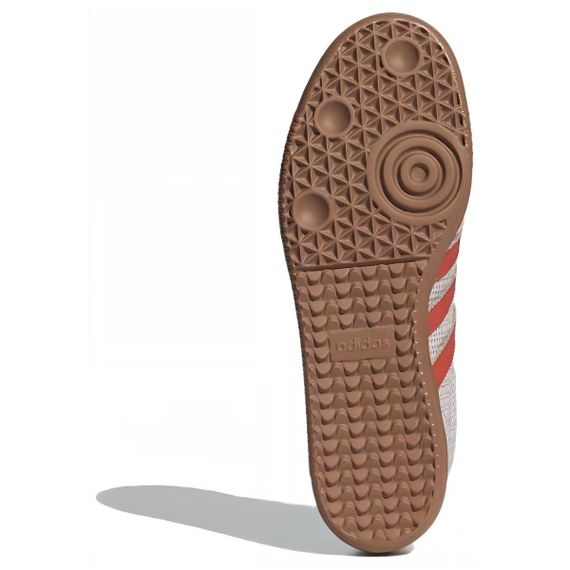 Кроссовки adidas originals Samba для скейтборда Низкие Белые и красные кроссовки