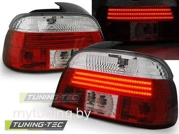 Задние фонари Bmw 5 E39 red white led