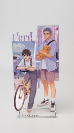 Большой акриловый стенд Here u are. Лето