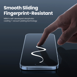 Защитное стекло "Антишпион" от Nillkin для iPhone 16 Pro, серия Guardian Privacy Tempered Glass Screen Proetector