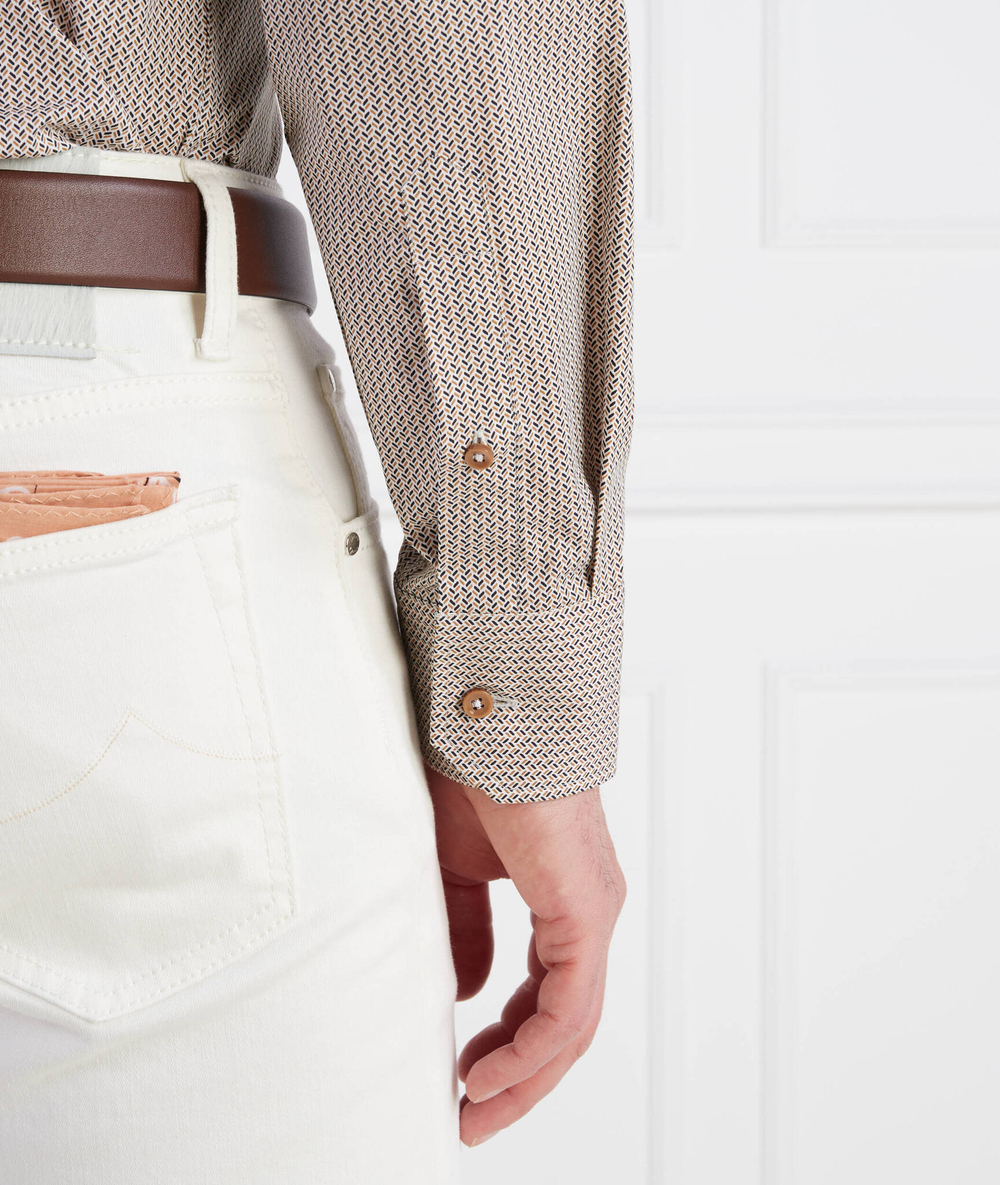 Рубашка H JOE kent C1-214 BOSS BLACK - коричневый(50496186)