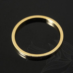 Коннектор (Юж. Корея), позолота, размер 16 мм, цена за 1 шт