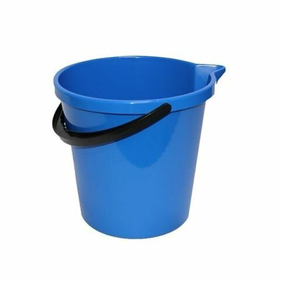 Ведро пластиковое 7 л. голубой