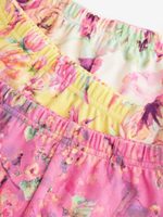 Пижама для девочки Next 604-291, 3 шт., Розовый, Светло-желтый