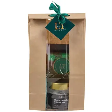 Набор Атмосфера SPA 22 (53512 Свеча ароматизированная Черная Орхидея+мыло 53349 ''Лазурный берег''+53350 мыло ''Фруктовый десерт'') La and Te beaute LT-SPA-22