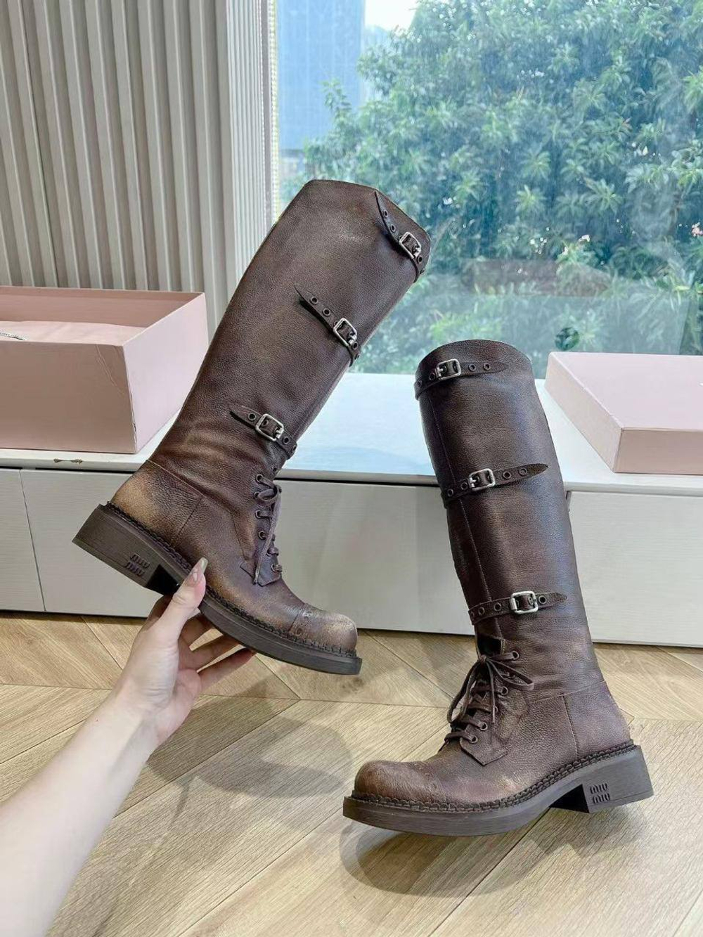 Сапоги MIU MIU