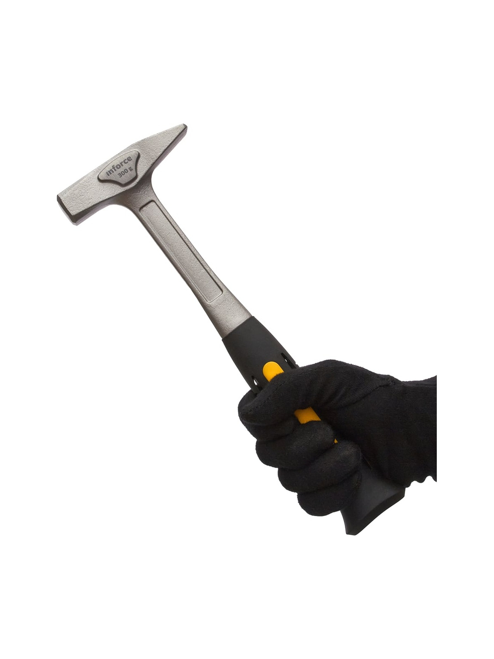 Слесарный цельнокованый молоток Inforce 300 г 06-16-12