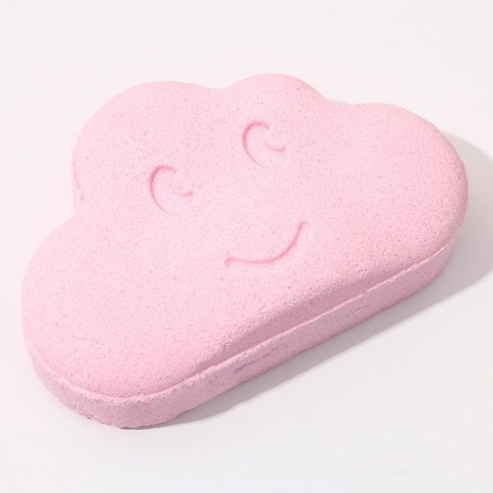 Бомбочка для ванны с радужным хвостом «КотоМарт» с ароматом малины - 200 гр.