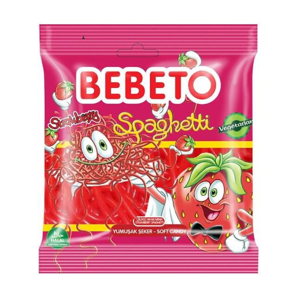 Мармелад "Бебето" Strawberry Spagetty 80г