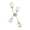 Люстра FR5095CL-04G Изабелла E14x4 Freya fr5095cl-04g