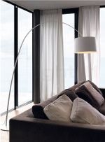 Напольный дизайнерский светильник  Twiggy by Foscarini (красный)
