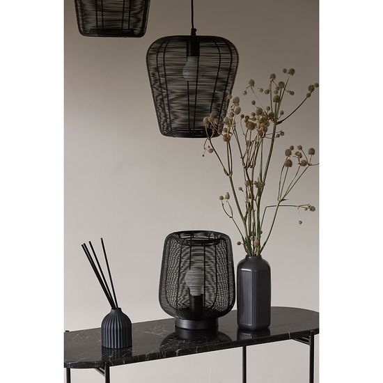 Лампа настольная vinger, D22х26 см, черная