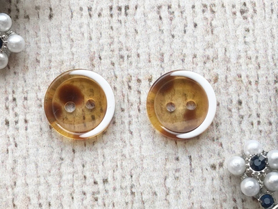 Пуговицы костюмные, d 1,5 см