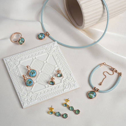 Колье Fiore Silky Sage Delite B1902.16 BL/RG