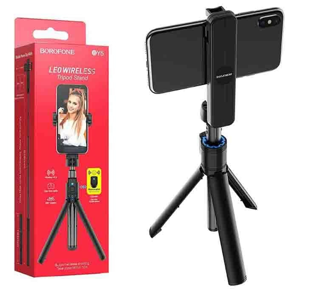 Монопод для селфи BOROFONE BY5 Bluetooth