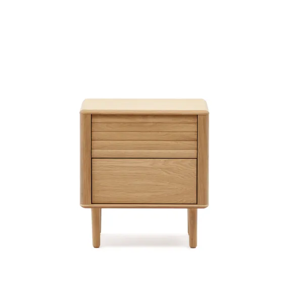 Прикроватная тумбочка Lenon, 50x55 см, светлый дуб
