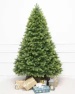 елка "таежная" хвоя литая двухцветная