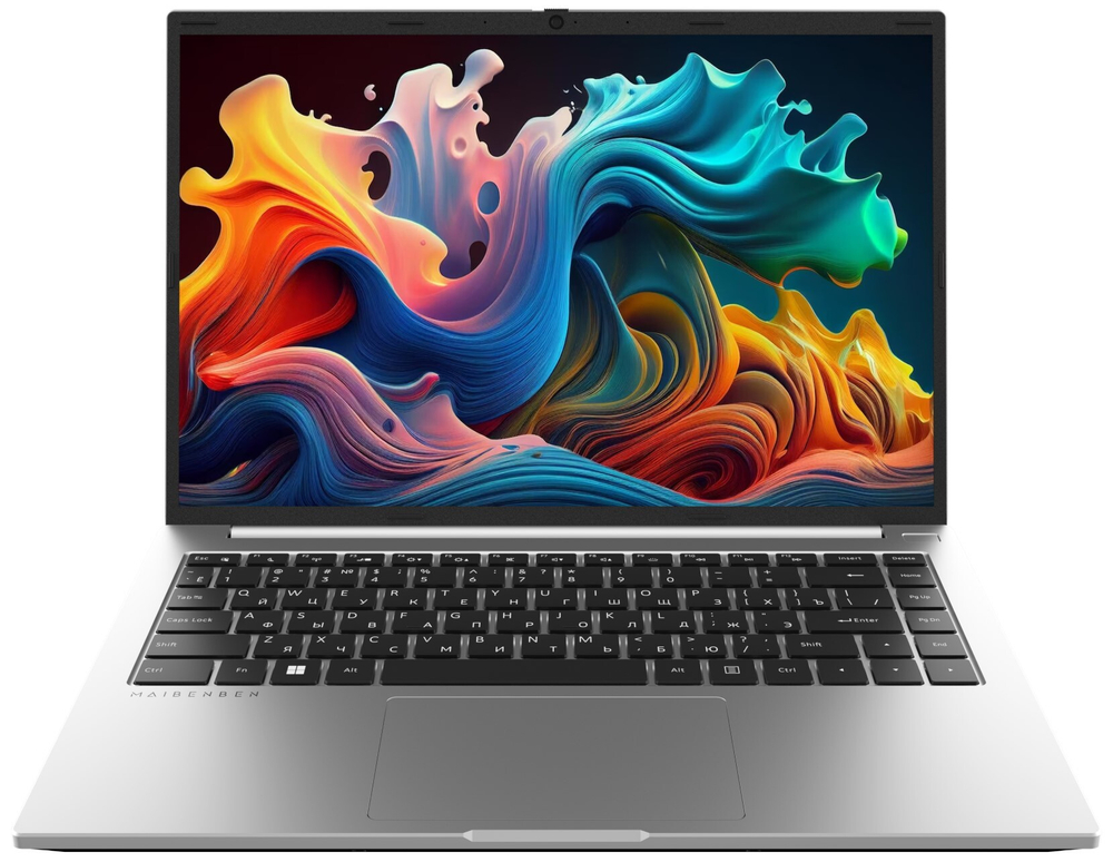 Ноутбук  Maibenben S14B-R560UM 14.5 ", Ryzen 5, 8 Гб RAM, 512 Гб SSD, Radeon 660M, Серебристый