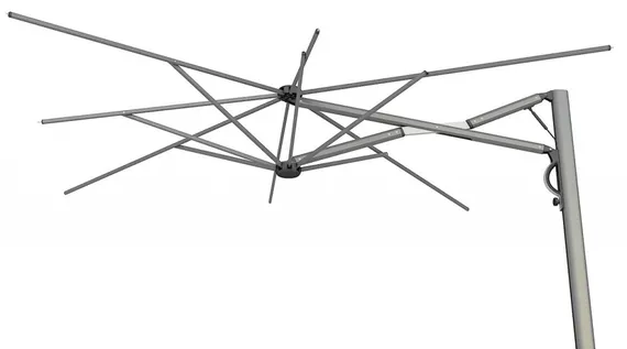 Зонт профессиональный Astro Titanium, 300х400 см, титан, слоновая кость