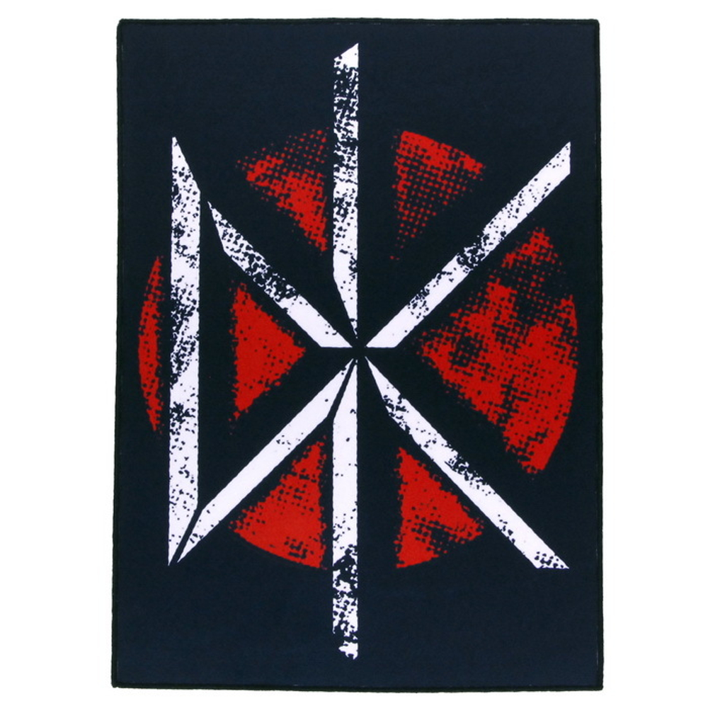 Нашивка спиновая Dead Kennedys лого (246)