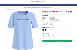 Футболка кор.рук. W Tommy Hilfiger