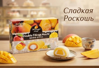 Моти со вкусом молочная манго