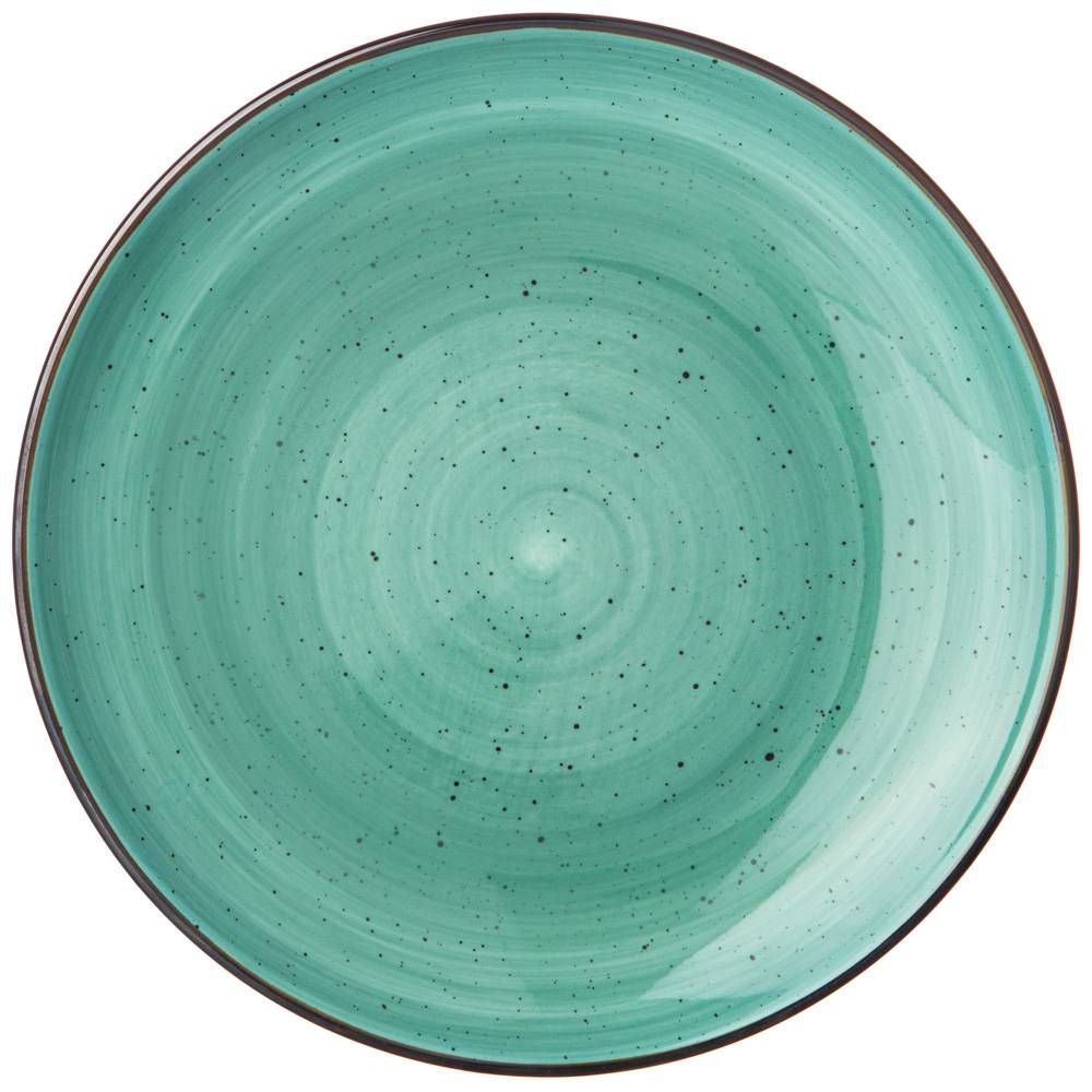 НАБОР ТАРЕЛОК ЗАКУСОЧНЫХ BRONCO "NATURE" 2 ШТ. 23 СМ МЯТНЫЙ (КОР=8НАБ.)