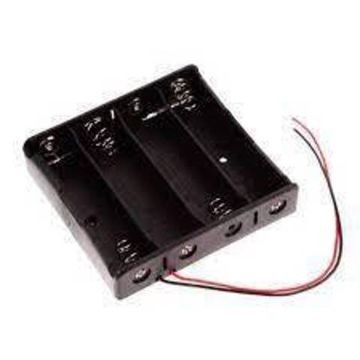 Держатель 18650 с проводами BH-18650-4