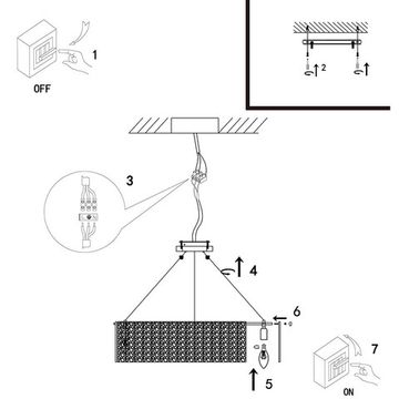 Подвесная люстра 8*Е14 6005/17 SP-8 латунь Felis Divinare