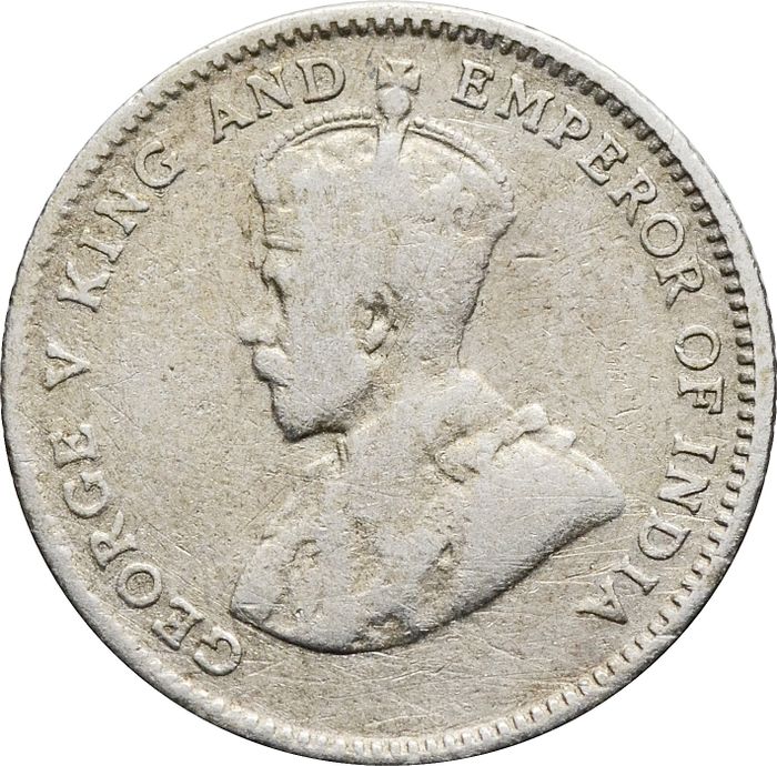 10 центов 1927 Стрейтс Сетлментс VF