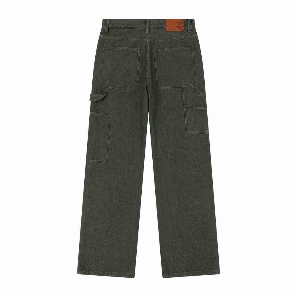 Джинсы Ymkashix Nineties темно-зеленые