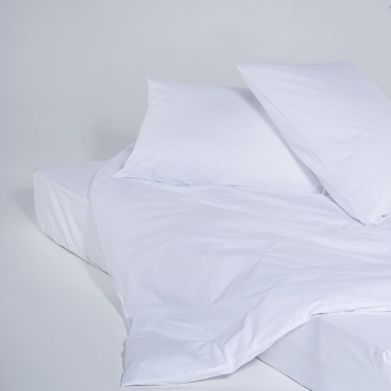 Простыня на резинке  Bianco,  180x200х30 , ранфорс  DOMTEKC