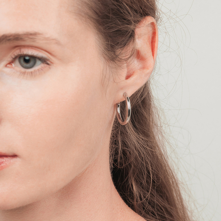 Серьги Fiore Luna Конго 25 мм AWE2414-S-3-25MM