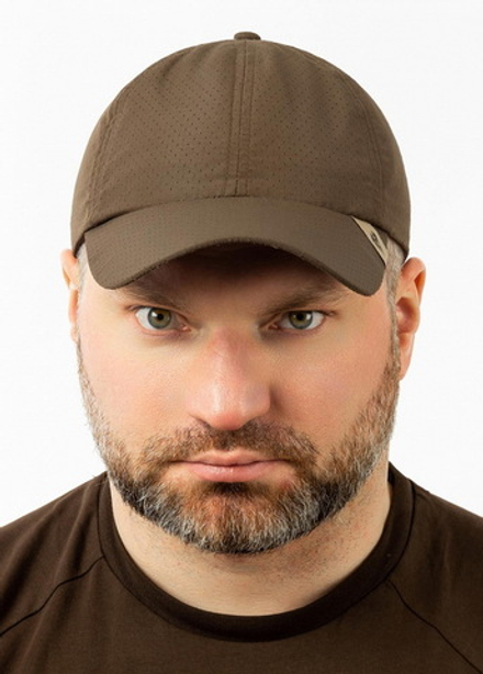 Бейсболка PRIDE (полиэстер, коричневый)