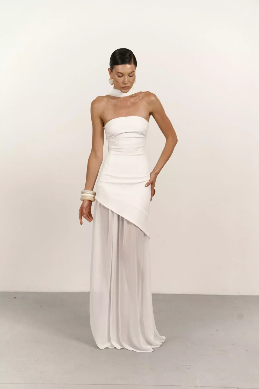 Платье бандо