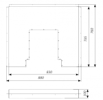 Портал межстеновой Window утепленный