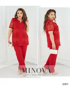 Костюм 353-красный Minova