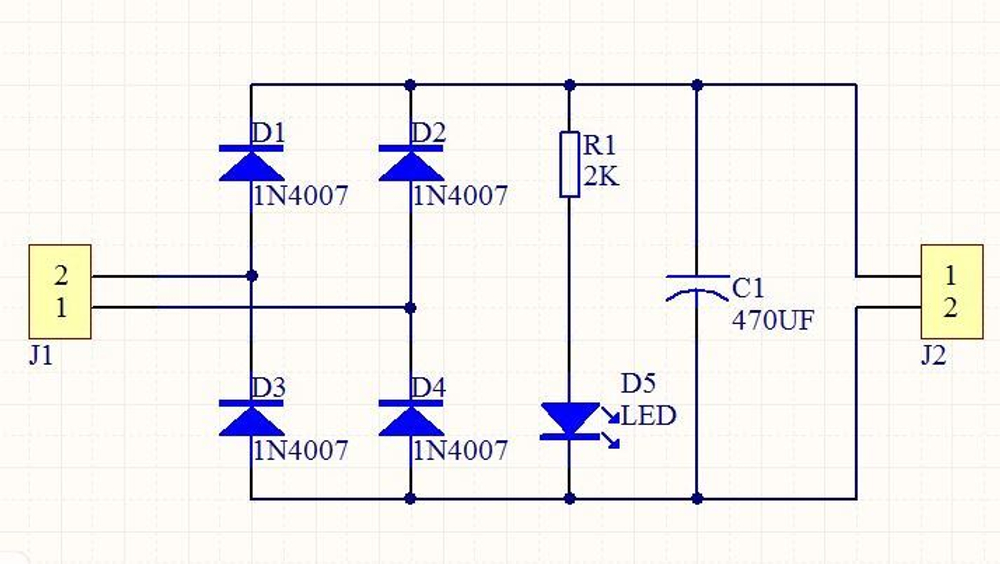 Выпрямитель 1N4007/AC-DC 24V-DIY